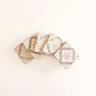Rayo Chocolate 4"x4" by Tilesofezra