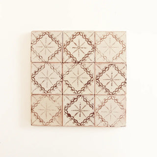 Rayo Chocolate 4"x4" by Tilesofezra