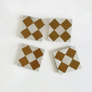 Manuka Oat Zellige 4"x4" by Tilesofezra