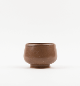 Stoneware Footed Bowl - Brown