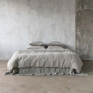 Linen Duvet, Taupe