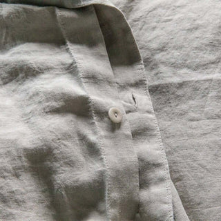 Linen Duvet, Taupe