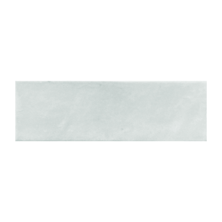 Candy 2x6" porcelain tile in a glossy, textured finish, showcasing a refined vintage brick design.