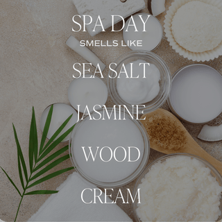 Spa Day Soy Candle - Tan Matte Jar - 15 oz