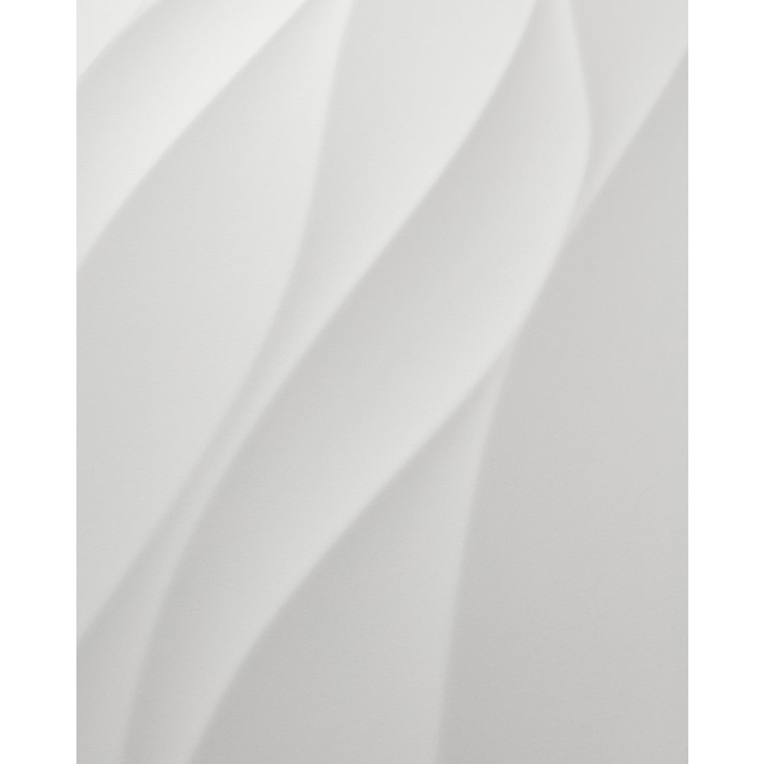 Mar White Matte Ceramic Wall Tile - 12x36"