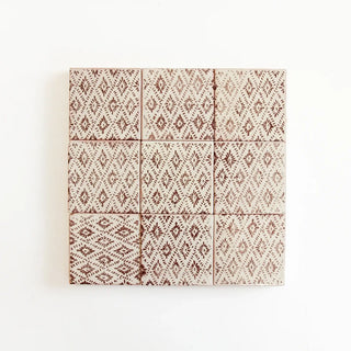 Brila Chocolate 4"x4" by Tilesofezra