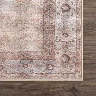Analu Peach Washable Area Rug Collection