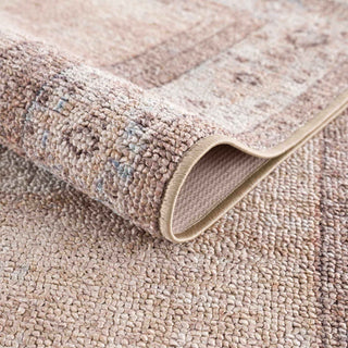 Analu Peach Washable Area Rug Collection