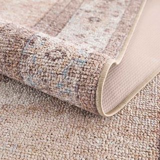 Analu Peach Washable Area Rug Collection