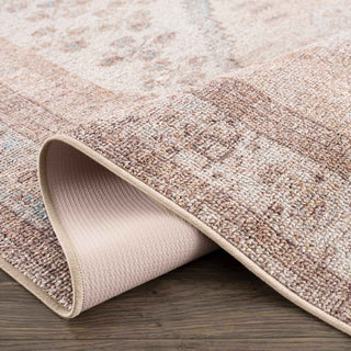 Analu Peach Washable Area Rug Collection