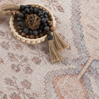 Analu Peach Washable Area Rug Collection