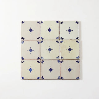 Caja Azul 4"x4" by Tilesofezra