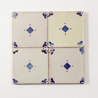 Caja Azul 4"x4" by Tilesofezra