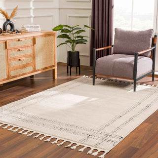 Ryuu Black & White Area Rug