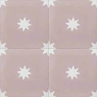 Estrellas Pink 8x8" Tile