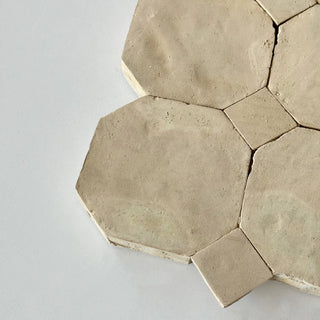 Clay Moroccan Zellige Mosaic 12"x12" by Tilesofezra