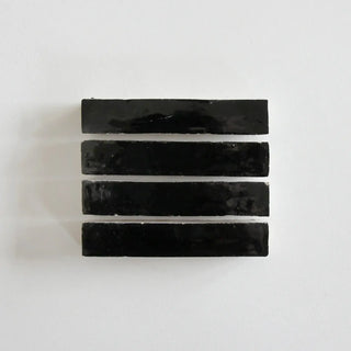 Skinny Black Bejmat 6"x1" by Tilesofezra