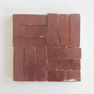 Thin Rust Bejmat 6"x2" by Tilesofezra