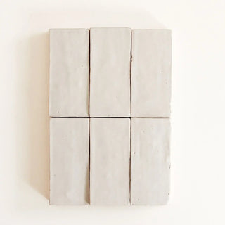 Wide Snow Bejmat 6"x3" by Tilesofezra