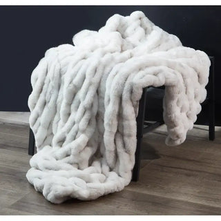 Dreamy Faux Fur Throw