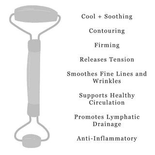 Clear Quartz Facial Roller