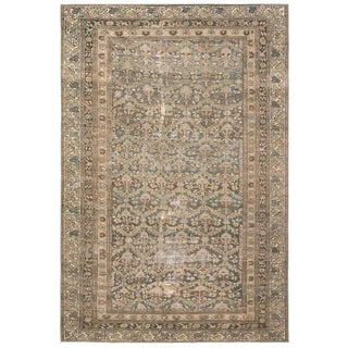 Garcia GAR09 4X6 Rug featuring intricate floral patterns and a vintage design in soft earth tones.
