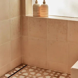 Clay & Snow - Moroccan Zellige Octagon Mosaic by Tilesofezra
