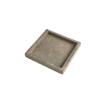 Marble Tray - Antiqued White