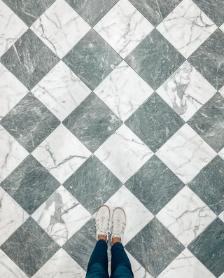 Statuary 12"x12" Polished Marble Tile