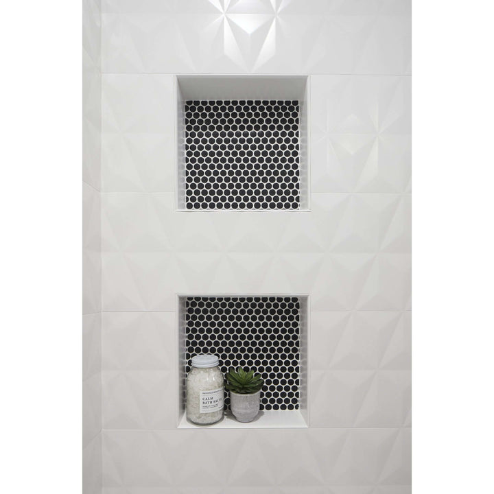 Origami AC Ceramic Wall Tile - 12x35"