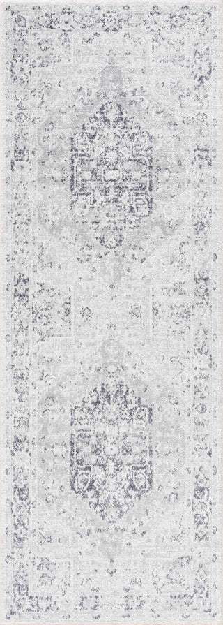 Akram Cream & Antrasit Washable Area Rug Collection