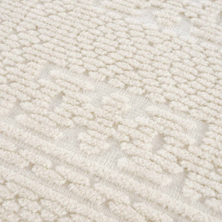 Bahar Cream Washable Area Rug