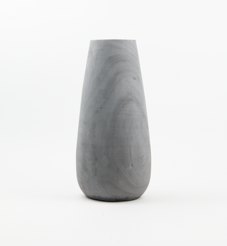 Jada Wood Vase with Grey Wash