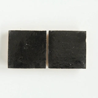 Black Zellige 4"x4" by Tilesofezra