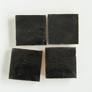 Black Zellige 4"x4" by Tilesofezra
