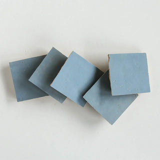 Blue Grass Zellige 4"x4" by Tilesofezra