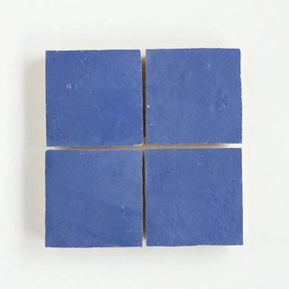 Chefchaouen Zellige 4"x4" by Tilesofezra