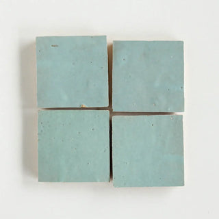 Cool Breeze Zellige 4"x4" by Tilesofezra