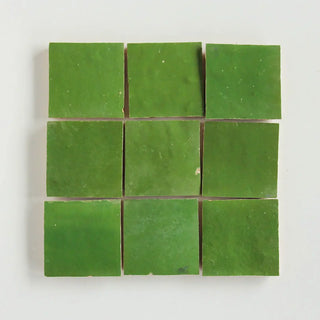 Kermit Zellige 4"x4" by Tilesofezra