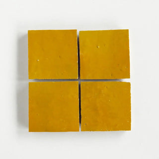 Mustard Zellige 4"x4" by Tilesofezra