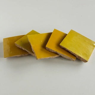 Mustard Zellige 4"x4" by Tilesofezra