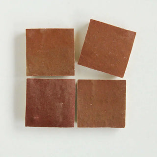 Rust Zellige 4"x4" by Tilesofezra