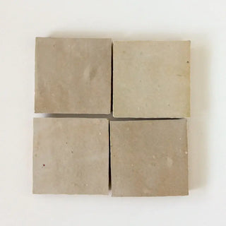 Latte Zellige 4"x4" by Tilesofezra