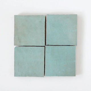 Moss Zellige 4"x4" by Tilesofezra