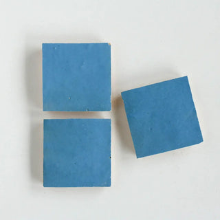 Teal Zellige 4"x4" by Tilesofezra