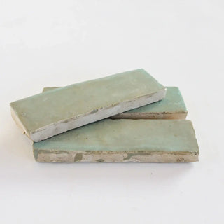 Thin Avocado Bejmat 6"x2" by Tilesofezra