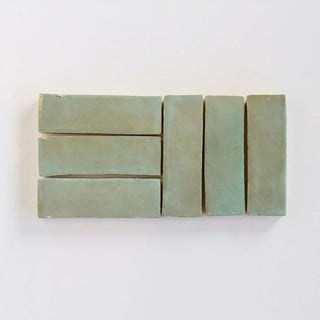 Thin Avocado Bejmat 6"x2" by Tilesofezra