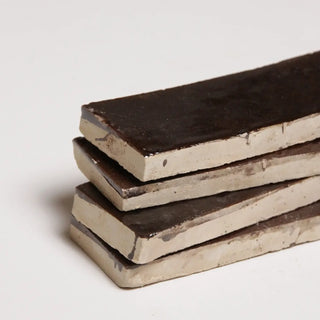 Thin Chocolate Bejmat 6"x2" by Tilesofezra