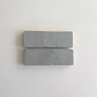 Thin Duck Egg Blue Bejmat 6"x2" by Tilesofezra