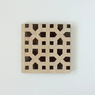 Clay & Chocolate - Moroccan Zellige Octagon Mosaic by Tilesofezra